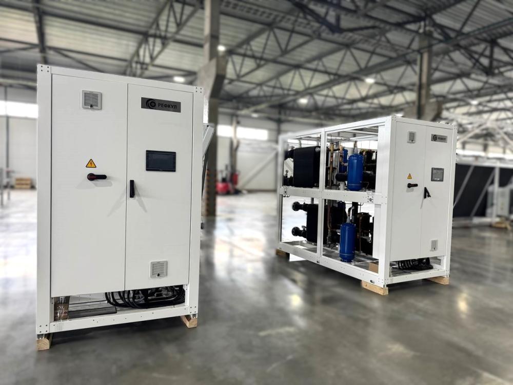 Чиллеры с водяным охлаждением конденсатора «РЕФКУЛ» заместили итальянские на стратегическом объекте нефтехимии