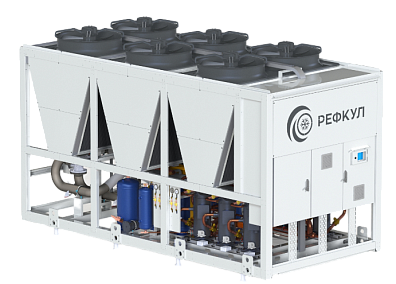 Чиллеры моноблочные с фрикулингом на базе спиральных компрессоров