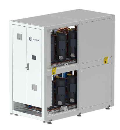 Чиллеры с водяным охлаждением конденсатора на базе спиральных компрессоров