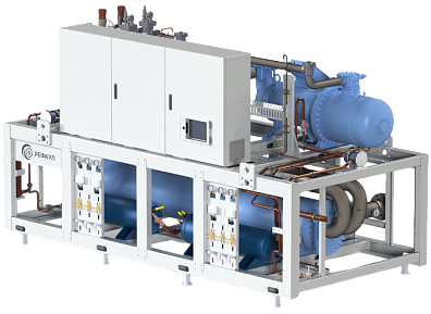 Чиллеры с выносным конденсатором на базе винтовых компрессоров